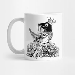 Playful Magpie’s Shiny Treasure Mug